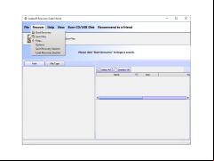 Lazesoft Recovery Suite - recover-menu