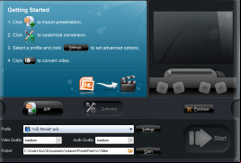 Leawo PowerPoint to Video Free screenshot 1
