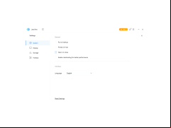 LetsView - settings