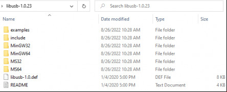 libusb screenshot 1