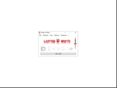 Listen N Write - main-screen