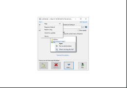 LockHunter - menu