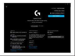 Logitech G HUB - settings