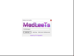 Madleets Hash Identifier - mysql-hash