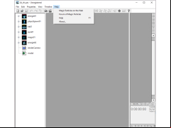 Magic Particles 3D - help-menu