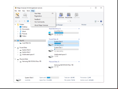 Magic Uneraser - help-menu