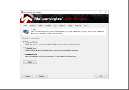 Malwarebytes Anti-Malware - main-screen