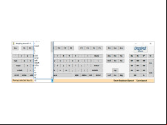 MapKeyboard - keycups
