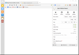 Maxthon Cloud Browser - menu-options