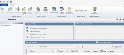 memoQ screenshot 1