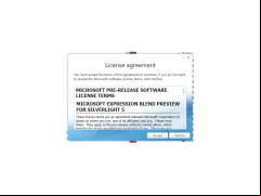Microsoft Expression Blend - license-agreement
