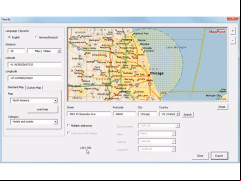 Microsoft MapPoint - radius