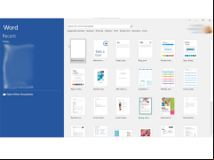 Microsoft Office 2016 Professional Plus - new-word-file