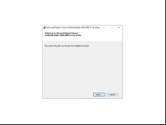 Microsoft Report Viewer Redistributable - welcome-screen-setup