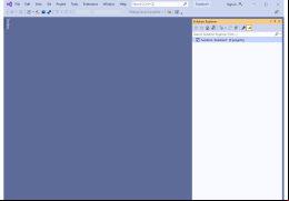 Microsoft Visual Studio Professional 2019 - main-screen