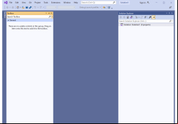 Microsoft Visual Studio Ultimate - toolbox