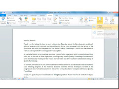 Microsoft Word 2010 - compare-text