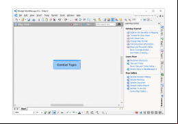 MindManager - main-screen