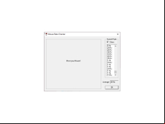 Mouse Rate Checker - 1hz