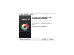 MOV Converter - welcome-screen-setup