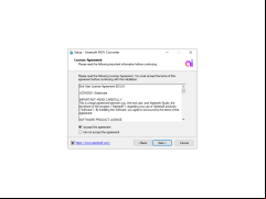 MOV Converter - licenses-agreement