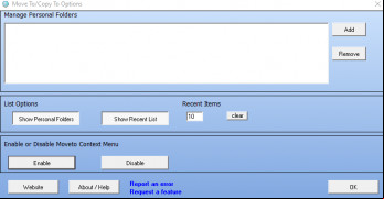 MoveTo CopyTo screenshot 1