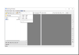 Multi-Page TIFF Editor - tools-menu