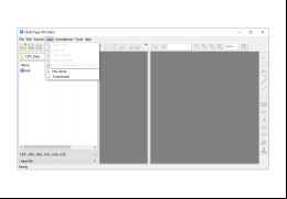 Multi-Page TIFF Editor - help-menu