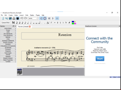 MuseScore - main-screen