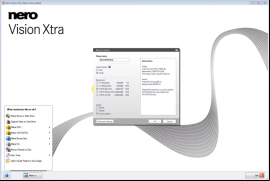 Nero Vision Xtra - options
