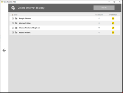 Nero Wave Editor - delete-internet-history