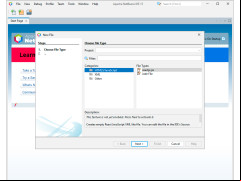 NetBeans IDE - new-file