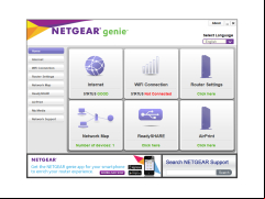 NETGEAR Genie - main-screen