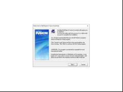 NetObjects Fusion Essentials - welcome-screen-setup