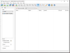Network Scanner - main-screen
