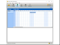 Norton Ghost - status-screen