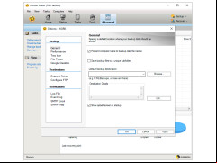 Norton Ghost - settings-in-application