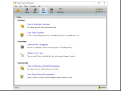 Norton Ghost - tasks-menu