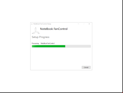 NoteBook FanControl - installing