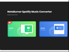 NoteBurner Spotify Music Converter - main-screen