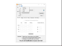NVIDIA BIOS Editor (NiBiTor) - help-menu