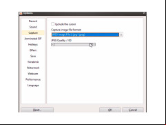 oCam - capture-settings