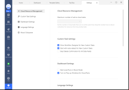 Octoparse - settings