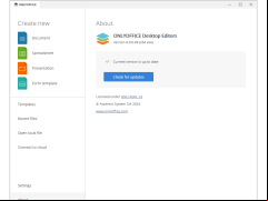 ONLYOFFICE - about-application
