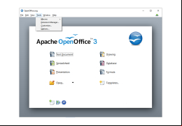 OpenOffice - tools-menu