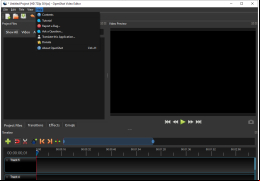 OpenShot Video Editor - help-page