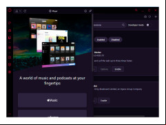 Opera GX - player