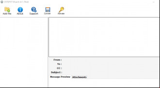 OST2PST Converter screenshot 1
