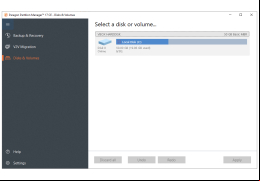 Paragon Partition Manager Free 14 - menu-page