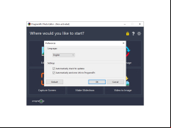 PC Image Editor - preferences